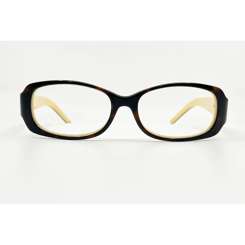 Nine West Eyeglasses Womens Brown Tortoise Rhinestone EUFP 120 50-16-135